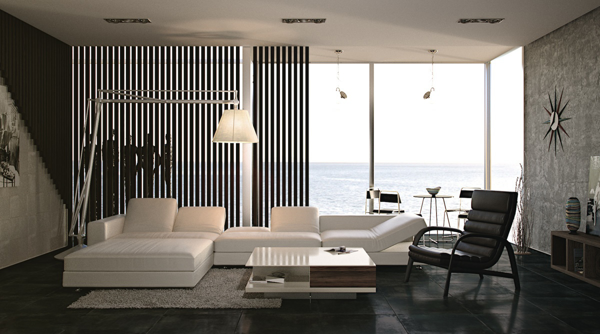 25 идеальных чёрно-белых интерьеров — Roomble.com