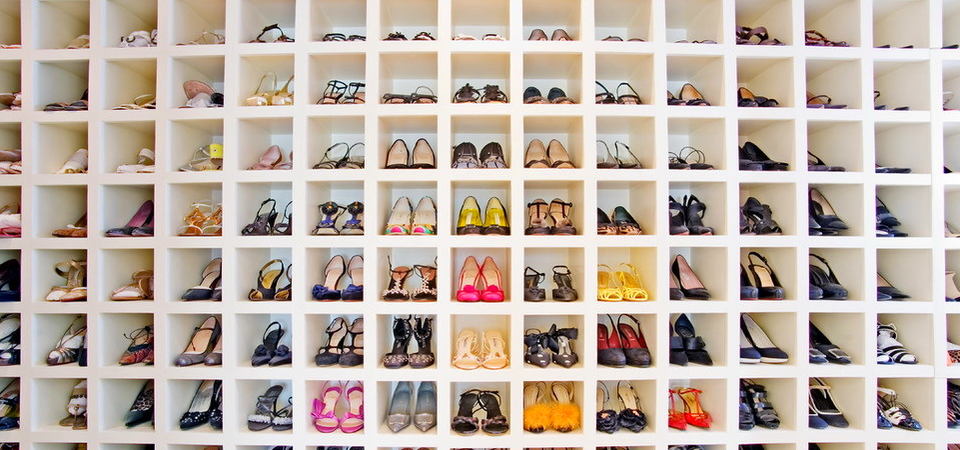 Как хранить женские туфли: 10 дизайн-хаков, 20 идей