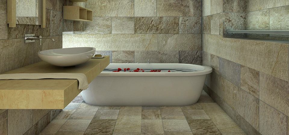 7 идей по использованию камня в ванной