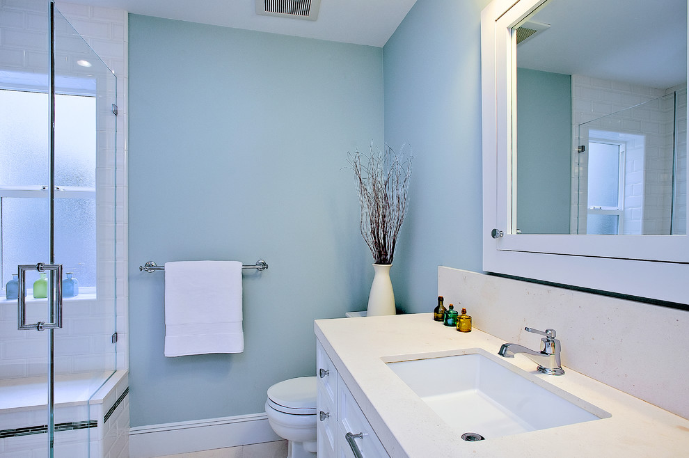 Лучшие оттенки синего для ремонта ванной комнаты