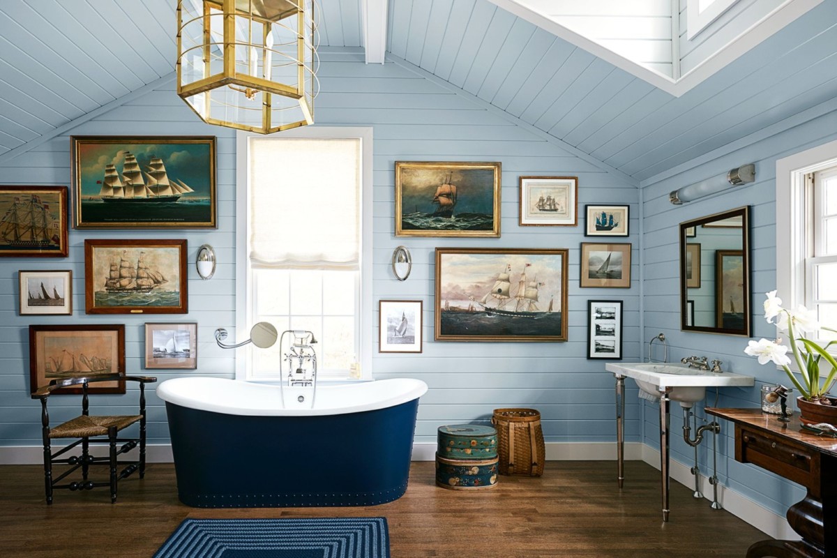 Море в вашей ванной: 6 шагов к созданию ванной комнаты в морском стиле