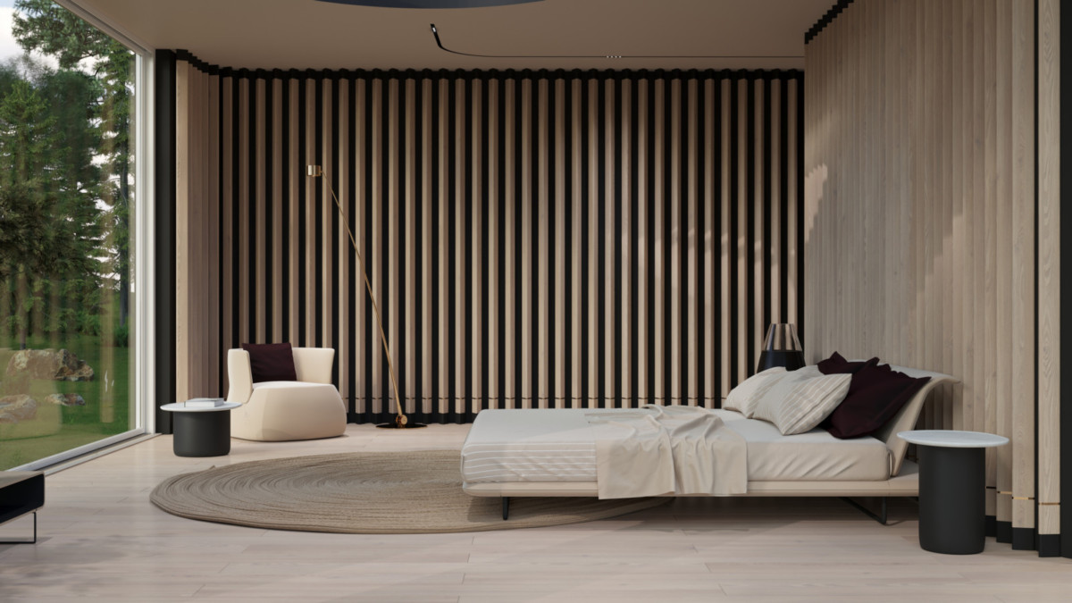 Комната отдыха  в современно-минималистичном стиле от Дизайн студии Юрия Зименко